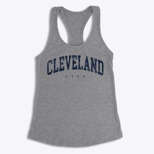 Cleveland Utah Urban Vibe Women's Racerback Tank