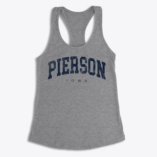 Pierson Iowa Urban Vibe Women's Racerback Tank