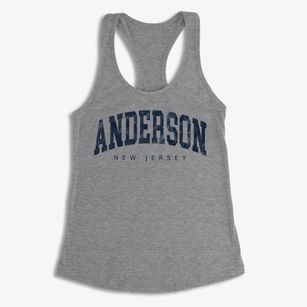 Anderson New Jersey Urban Vibe Women's Racerback Tank