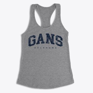 Gans Oklahoma Urban Vibe Women's Racerback Tank