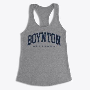 Boynton Oklahoma Urban Vibe Women's Racerback Tank