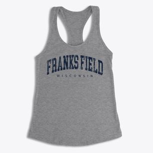 Franks Field Wisconsin Urban Vibe Women's Racerback Tank