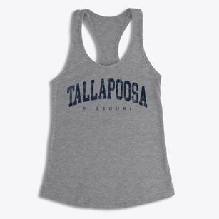 Tallapoosa Missouri Urban Vibe Women's Racerback Tank