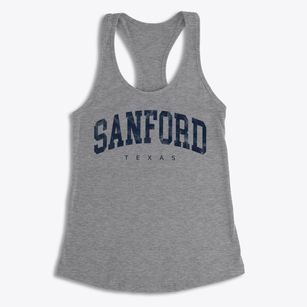 Sanford Texas Urban Vibe Women's Racerback Tank