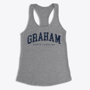 Graham North Carolina Urban Vibe Women's Racerback Tank