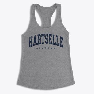 Hartselle Alabama Urban Vibe Women's Racerback Tank