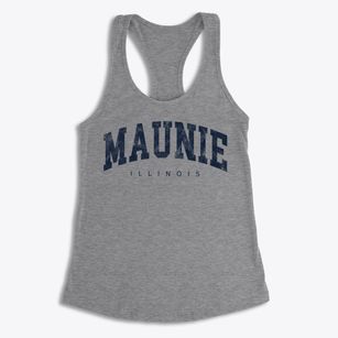Maunie Illinois Urban Vibe Women's Racerback Tank