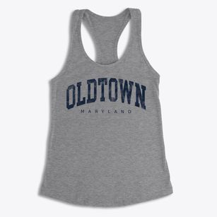 Oldtown Maryland Urban Vibe Women's Racerback Tank