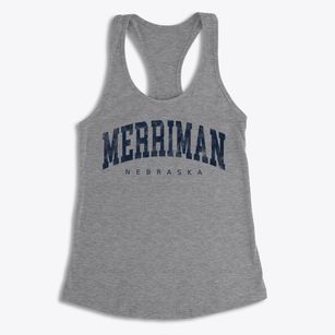 Merriman Nebraska Urban Vibe Women's Racerback Tank