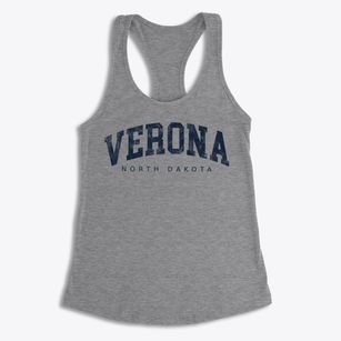 Verona North Dakota Urban Vibe Women's Racerback Tank