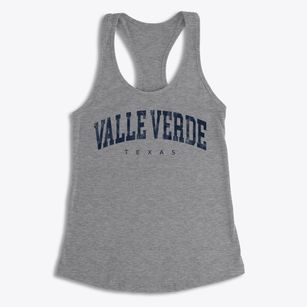 Valle Verde Texas Urban Vibe Women's Racerback Tank