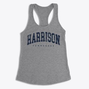 Harrison Tennessee Urban Vibe Women's Racerback Tank