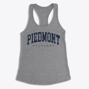 Piedmont Oklahoma Urban Vibe Women's Racerback Tank