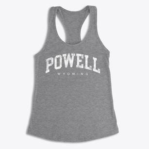 Powell Wyoming Urban Vibe Women's Racerback Tank