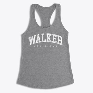 Walker Louisiana Urban Vibe Women's Racerback Tank