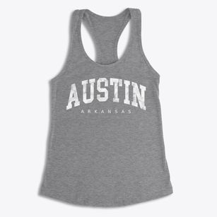 Austin Arkansas Urban Vibe Women's Racerback Tank