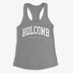 Holcomb Kansas Urban Vibe Women's Racerback Tank