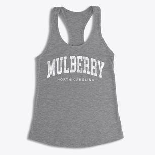 Mulberry North Carolina Urban Vibe Women's Racerback Tank