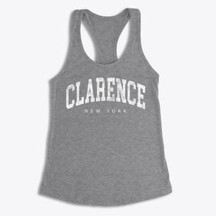 Clarence New York Urban Vibe Women's Racerback Tank