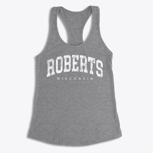 Roberts Wisconsin Urban Vibe Women's Racerback Tank