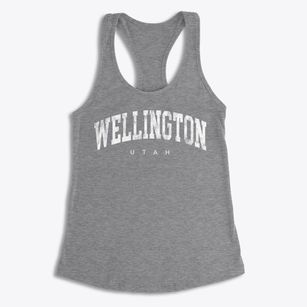Wellington Utah Urban Vibe Women's Racerback Tank