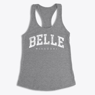 Belle Missouri Urban Vibe Women's Racerback Tank
