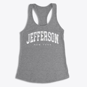 Jefferson New York Urban Vibe Women's Racerback Tank