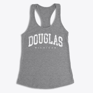 Douglas Michigan Urban Vibe Women's Racerback Tank