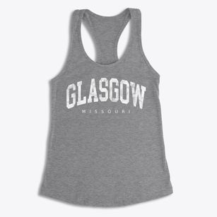 Glasgow Missouri Urban Vibe Women's Racerback Tank