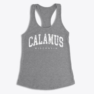 Calamus Wisconsin Urban Vibe Women's Racerback Tank