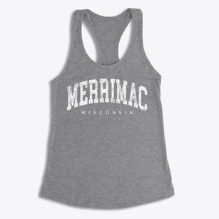Merrimac Wisconsin Urban Vibe Women's Racerback Tank