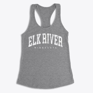 Elk River Minnesota Urban Vibe Women's Racerback Tank