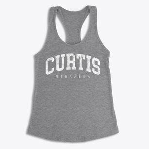 Curtis Nebraska Urban Vibe Women's Racerback Tank