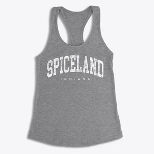 Spiceland Indiana Urban Vibe Women's Racerback Tank