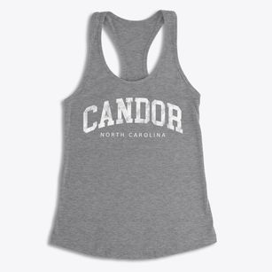 Candor North Carolina Urban Vibe Women's Racerback Tank