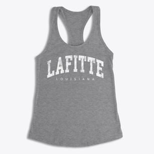 Lafitte Louisiana Urban Vibe Women's Racerback Tank