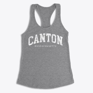 Canton Massachusetts Urban Vibe Women's Racerback Tank