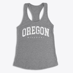 Oregon Missouri Urban Vibe Women's Racerback Tank