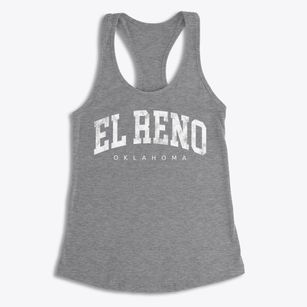 El Reno Oklahoma Urban Vibe Women's Racerback Tank