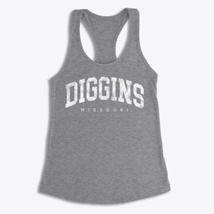 Diggins Missouri Urban Vibe Women's Racerback Tank