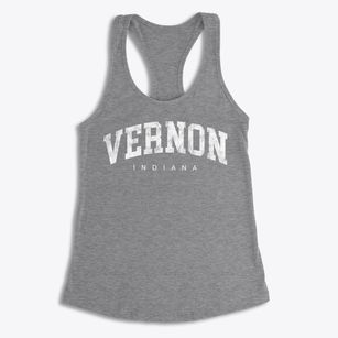 Vernon Indiana Urban Vibe Women's Racerback Tank