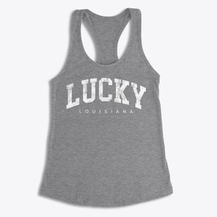 Lucky Louisiana Urban Vibe Women's Racerback Tank
