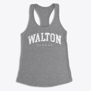 Walton Kansas Urban Vibe Women's Racerback Tank