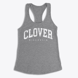Clover Wisconsin Urban Vibe Women's Racerback Tank