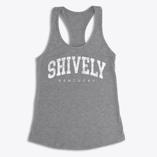 Shively Kentucky Urban Vibe Women's Racerback Tank