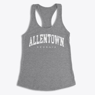 Allentown Georgia Urban Vibe Women's Racerback Tank