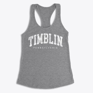 Timblin Pennsylvania Urban Vibe Women's Racerback Tank