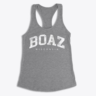 Boaz Wisconsin Urban Vibe Women's Racerback Tank