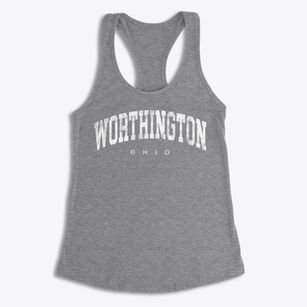 Worthington Ohio Urban Vibe Women's Racerback Tank