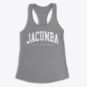 Jacumba California Urban Vibe Women's Racerback Tank